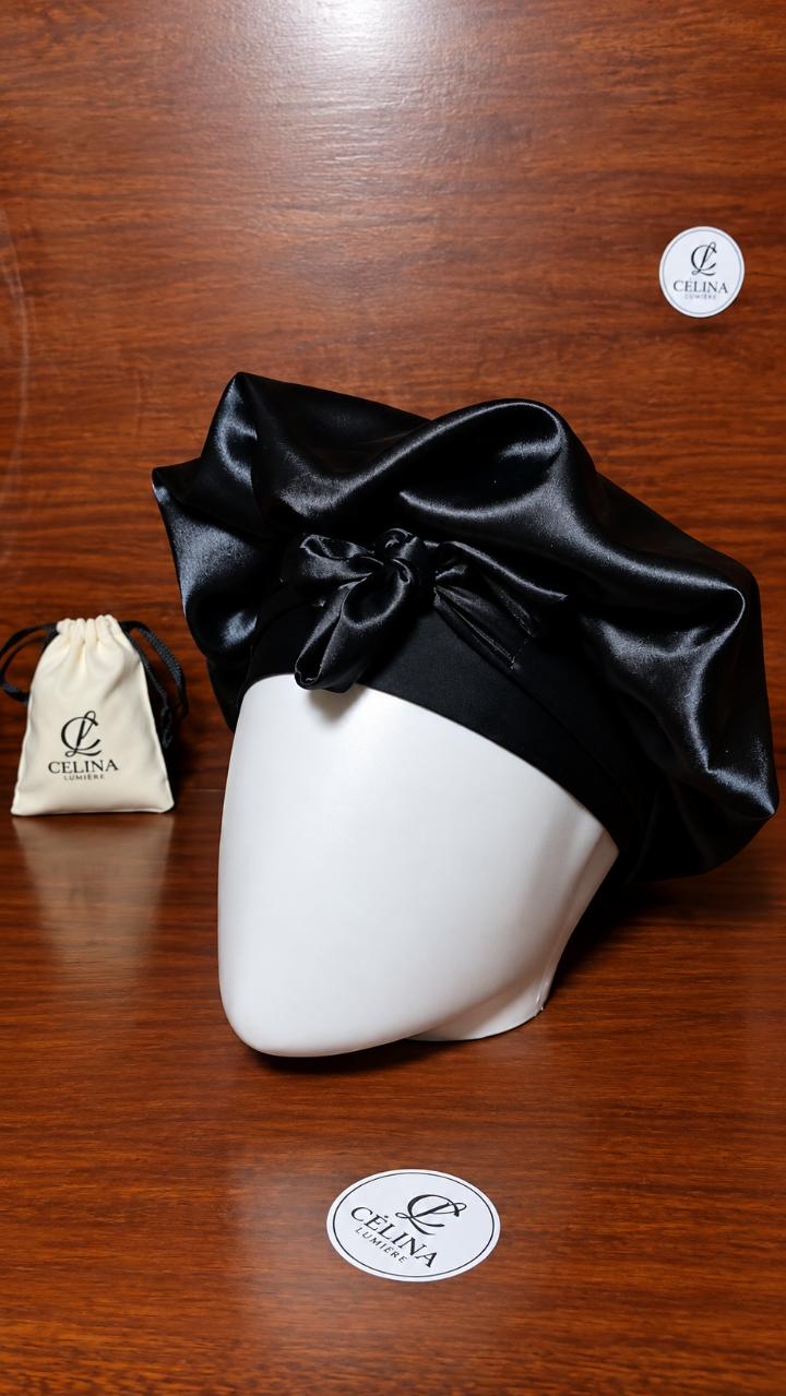 Bonnet en satin