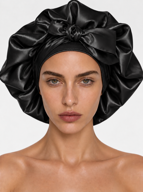 Bonnet en satin