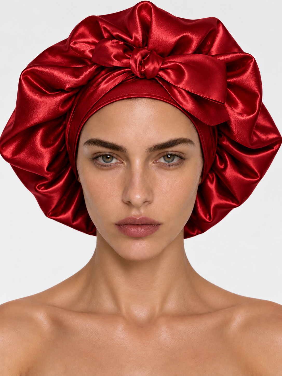 Bonnet en satin