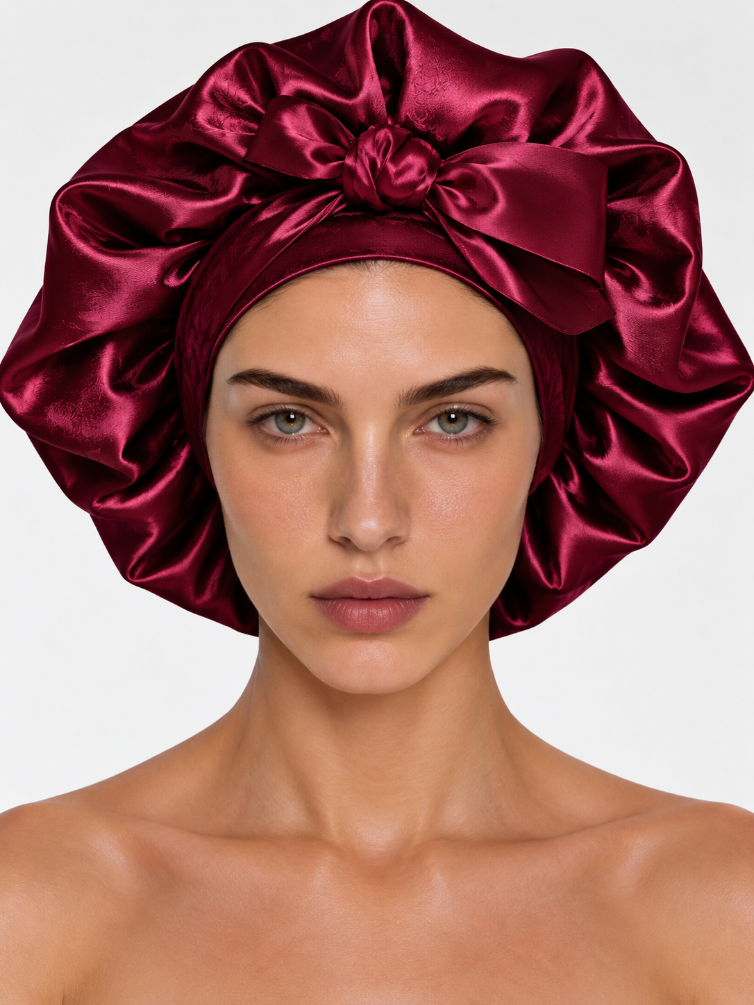 Bonnet en satin